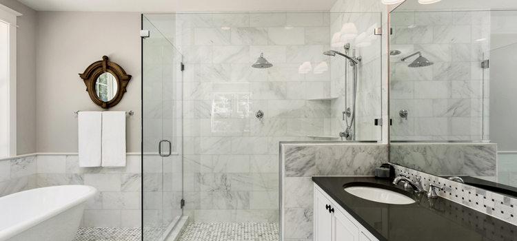 bathroom shower door installation in Thermalito